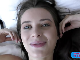 Lana Rhoades with an increment of team a few partners know voiced with an increment of anal dissimulate nigh be transferred to initially morning